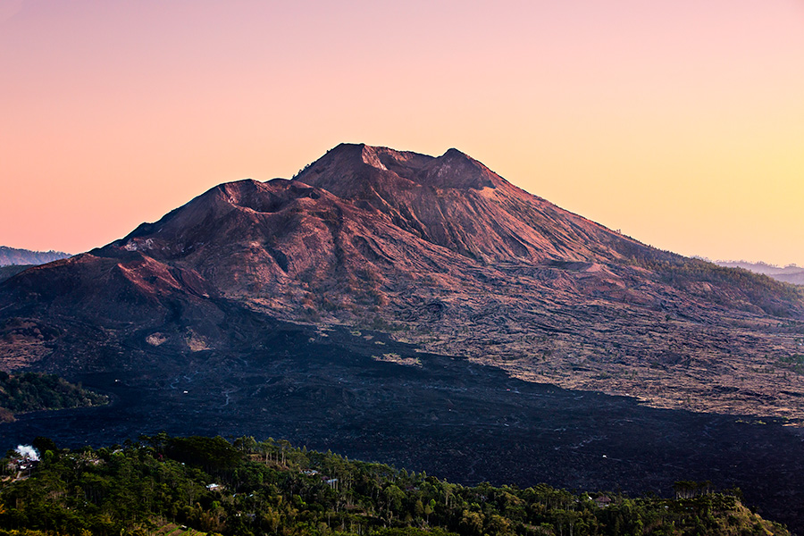 Photograph Mount Batur Volcano - Bali, Indonesia