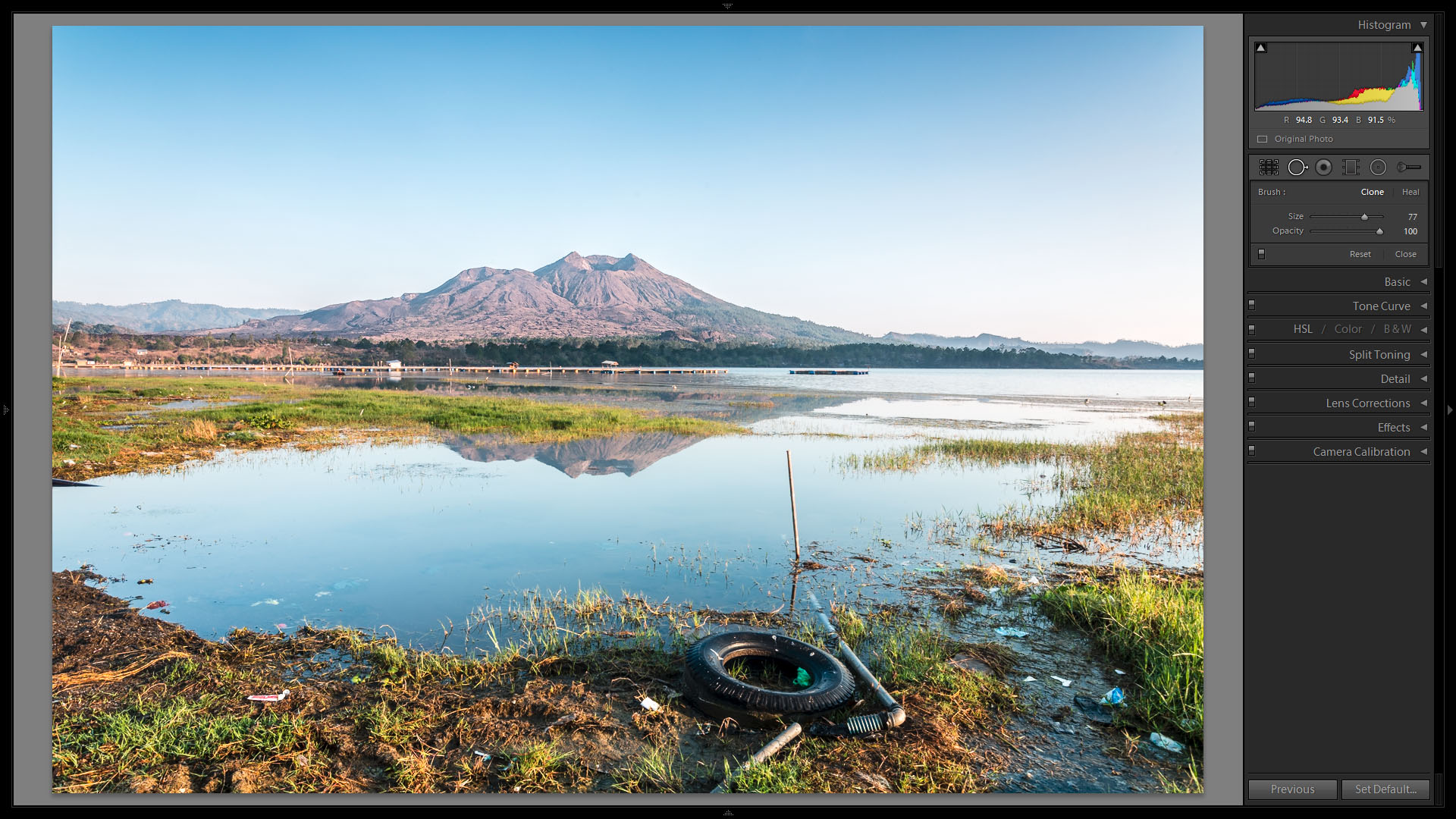 Lightroom 5 Advanced Healing Brush